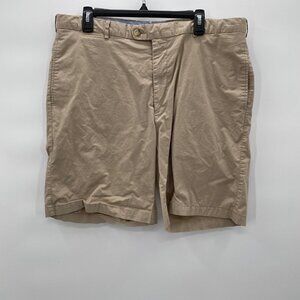 Peter Millar Khaki Shorts Old Waverly Embroidery Men's Size 38